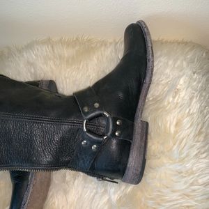 Frye Knee High Leather Leather Boots